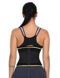 Flat Out Yellow Detachable Bone Back Waist Cincher Big Size Meticulous Design