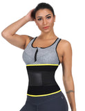 Flat Out Yellow Detachable Bone Back Waist Cincher Big Size Meticulous Design