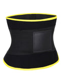 Flat Out Yellow Detachable Bone Back Waist Cincher Big Size Meticulous Design