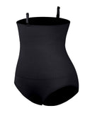 Affordable Black Sheer Mesh Seamless Panty High Cut Curve Creator