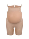 Perfect Curves Black Seamless Pregnant Shaper Sheer Mesh Super Trendy