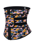 Shaping Camo Print Latex Waist Trainer Sling-Belt Fat Burner