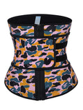 Shaping Camo Print Latex Waist Trainer Sling-Belt Fat Burner