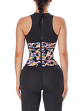Shaping Camo Print Latex Waist Trainer Sling-Belt Fat Burner