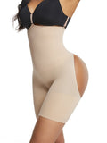 Contour Black Panty Shaper Hollow Out Solid Color Body Shaper