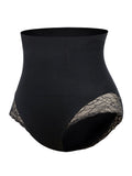 Seamless Plus Size Butt Lifter Lace Trim Shaping Comfort