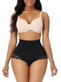 Seamless Plus Size Butt Lifter Lace Trim Shaping Comfort