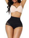 Seamless Plus Size Butt Lifter Lace Trim Shaping Comfort