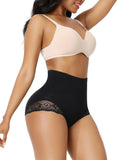 Seamless Plus Size Butt Lifter Lace Trim Shaping Comfort