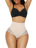 Seamless Plus Size Butt Lifter Lace Trim Shaping Comfort