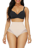 Seamless Plus Size Butt Lifter Lace Trim Shaping Comfort