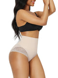 Seamless Plus Size Butt Lifter Lace Trim Shaping Comfort