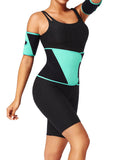 Neoprene Slimming Color Block Waist Trainer Best Tummy