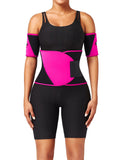 Neoprene Slimming Color Block Waist Trainer Best Tummy