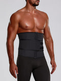 Black Big Size Latex Waist Trainer 7 Steel Bones High Power