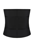 Black Big Size Latex Waist Trainer 7 Steel Bones High Power