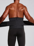 Black Big Size Latex Waist Trainer 7 Steel Bones High Power