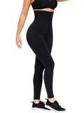 Black Hooks Waist Trainer Shapewear Leggings Figure Slimmer
