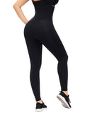 Black Hooks Waist Trainer Shapewear Leggings Figure Slimmer