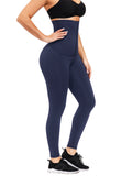 Black Hooks Waist Trainer Shapewear Leggings Figure Slimmer