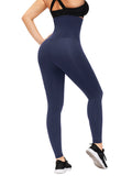 Black Hooks Waist Trainer Shapewear Leggings Figure Slimmer