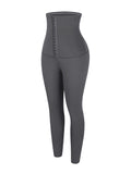 Black Hooks Waist Trainer Shapewear Leggings Figure Slimmer