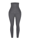 Black Hooks Waist Trainer Shapewear Leggings Figure Slimmer