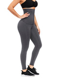Black Hooks Waist Trainer Shapewear Leggings Figure Slimmer