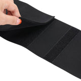 Black Latex Tummy Wrap Compression Band Higher Power